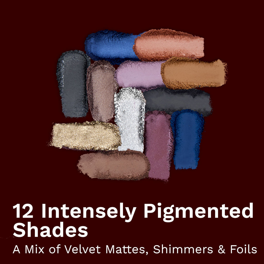 Eyeshadow Midnight Soiree 12-In-1 Highly Pigmented Shades