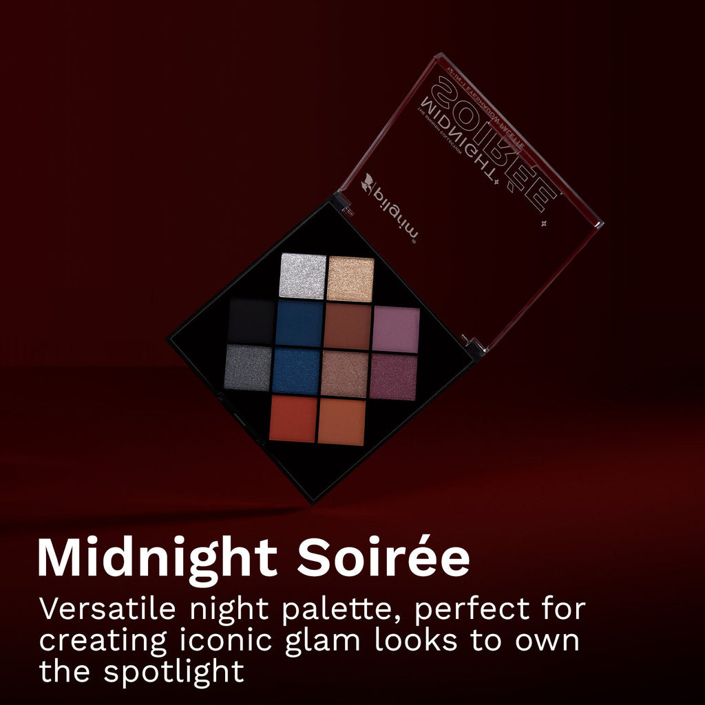 Eyeshadow Midnight Soiree 12-In-1 Highly Pigmented Shades