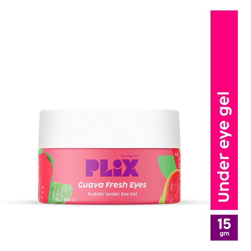 Guava Under-Eye Gel For Reducing Dark Circles, Puffy Eyes with 3% Niacinamide, Vit E & Caffeine