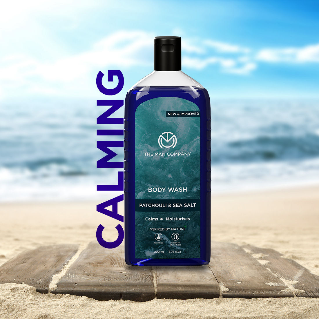 Refreshing Body Wash With Sea Salt & Patchouli