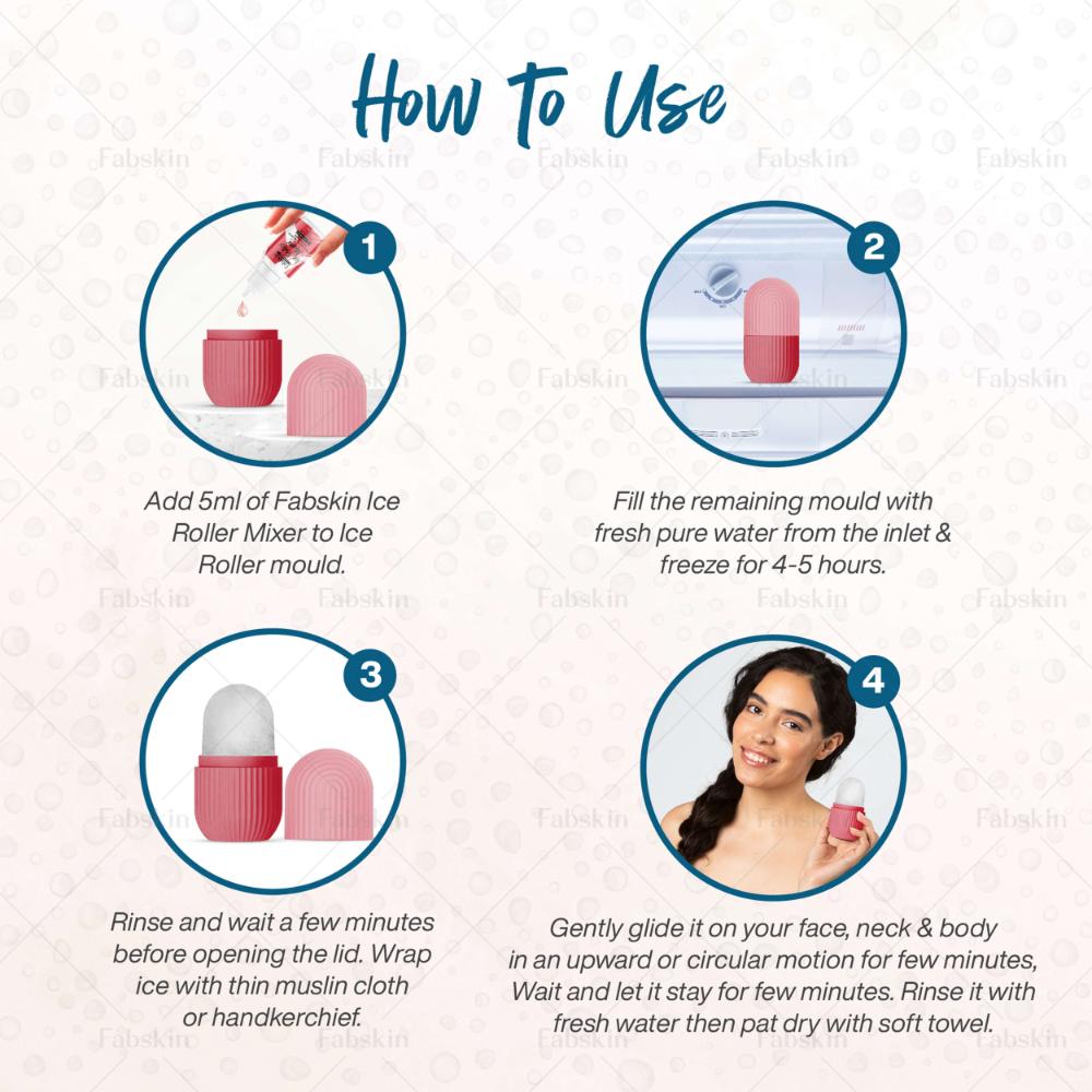 Watermelon & Avocado Ice Roller For Face