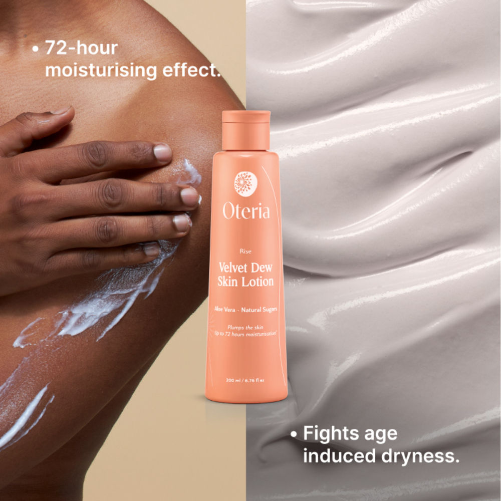 Velvet Dew Body Lotion With Aloe Vera 72+ Hrs Moisturisation For Dewy skincare