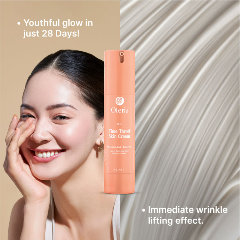 Time Travel Skin Cream 3% Hyaluronic Acid Reduces Fine Lines Wrinkles And Boosts Collagen