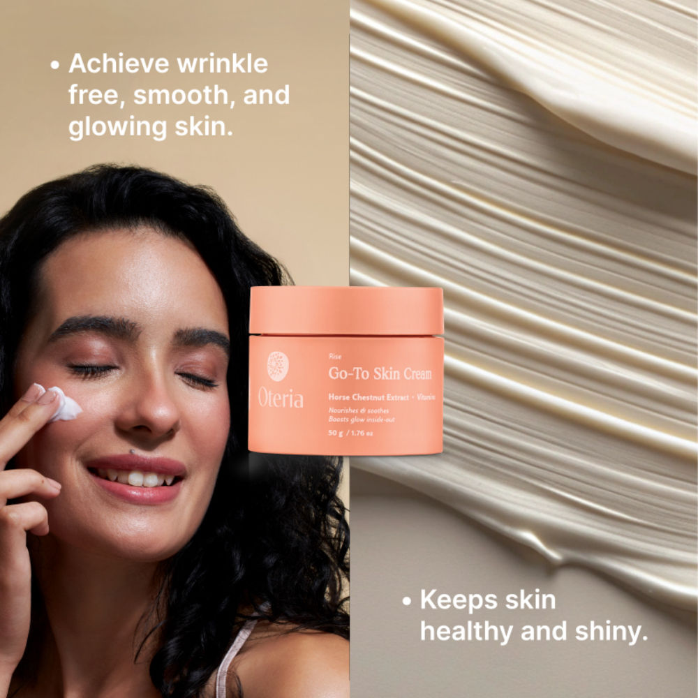 Go-To Skin Cream Vitamin A And E With Horse Chestnut Seed Extract For Glowing Skin