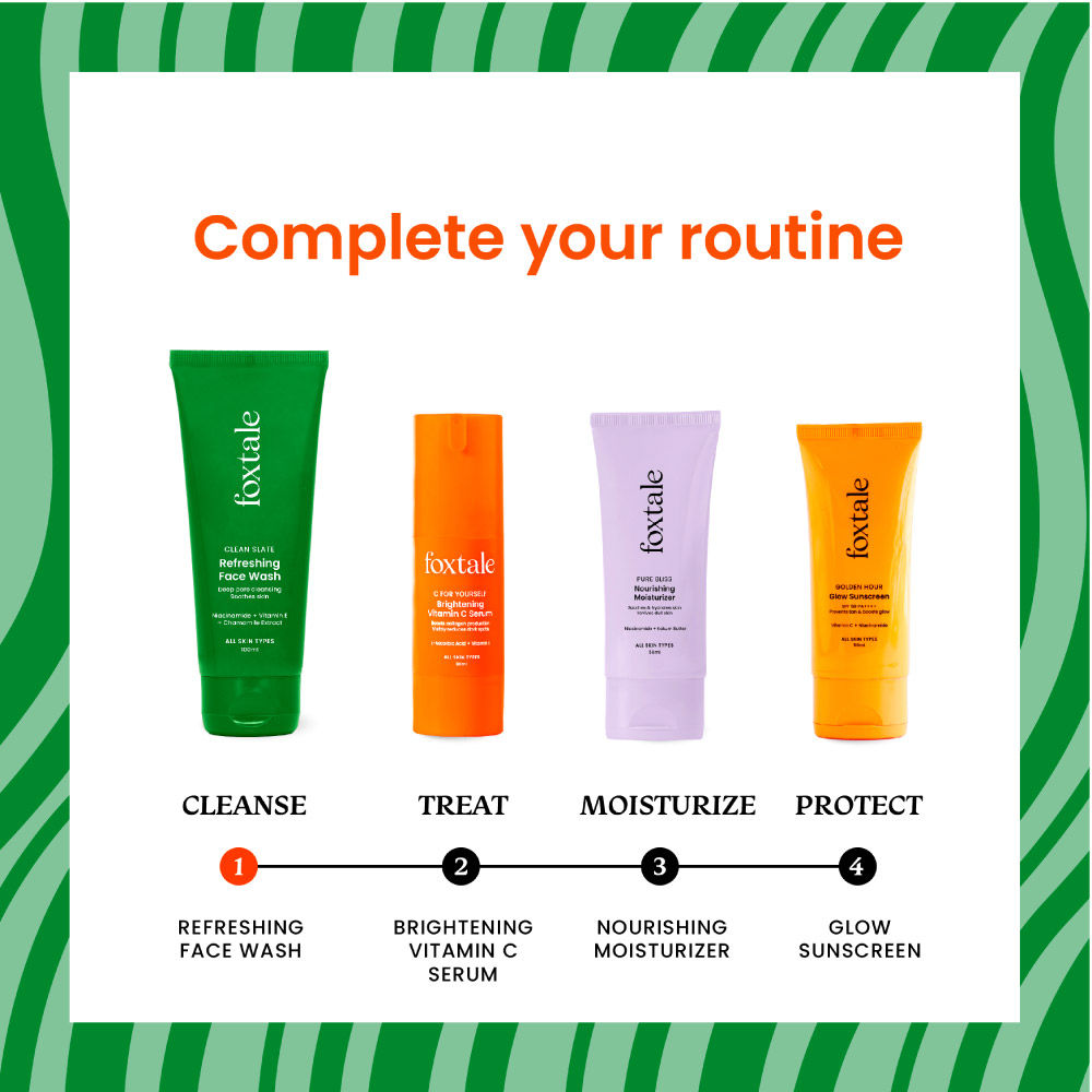Refreshing Face Wash with Niacinamide & Vitamin E, Deeply Cleans Pores and Soothes Skin