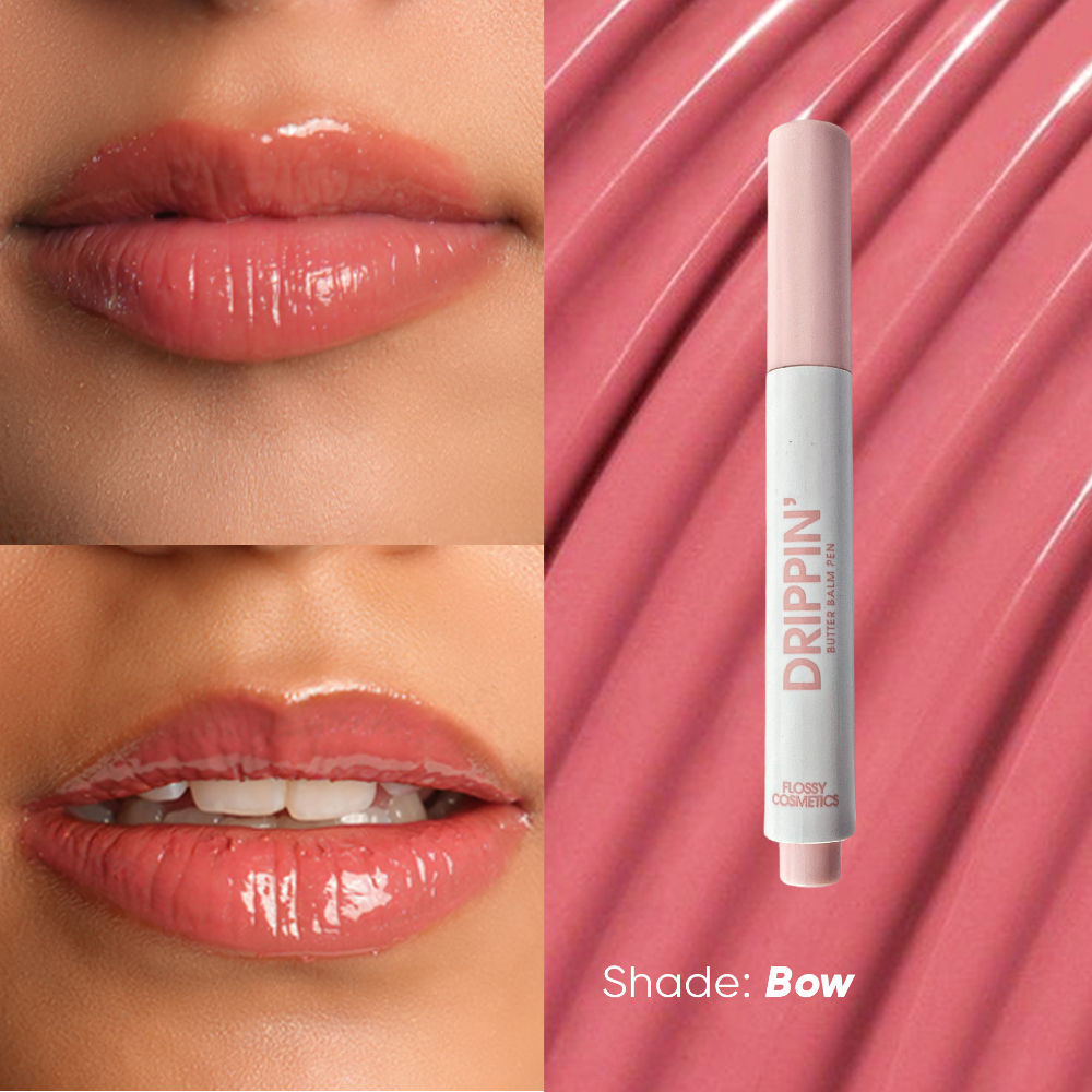 Tinted Lip Balm with Shea Butter & Jojoba Oil Brightens, Moisturizes Dry Lips