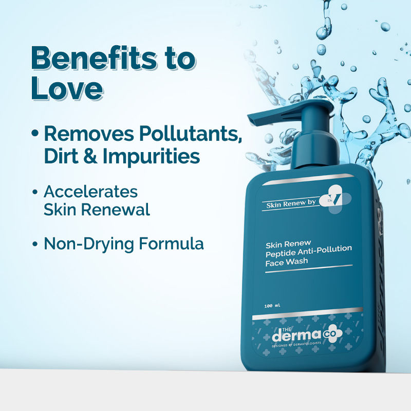 X Dr. V Skin Renew Peptide Anti-Pollution Face wash