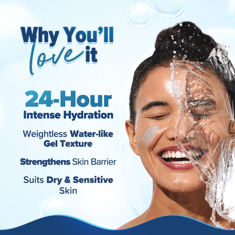Barrier+ Hydra Gel Moisturizer With 5 Ceramides & Avocado For 24 Hour Intense Hydration