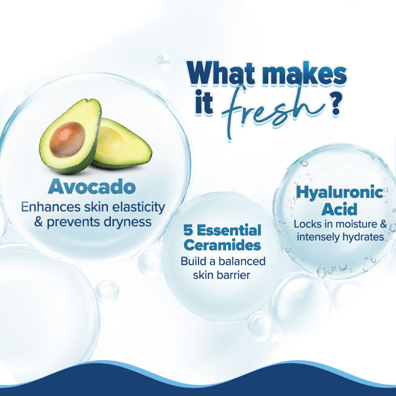 Barrier+ Hydra Gel Moisturizer With 5 Ceramides & Avocado For 24 Hour Intense Hydration