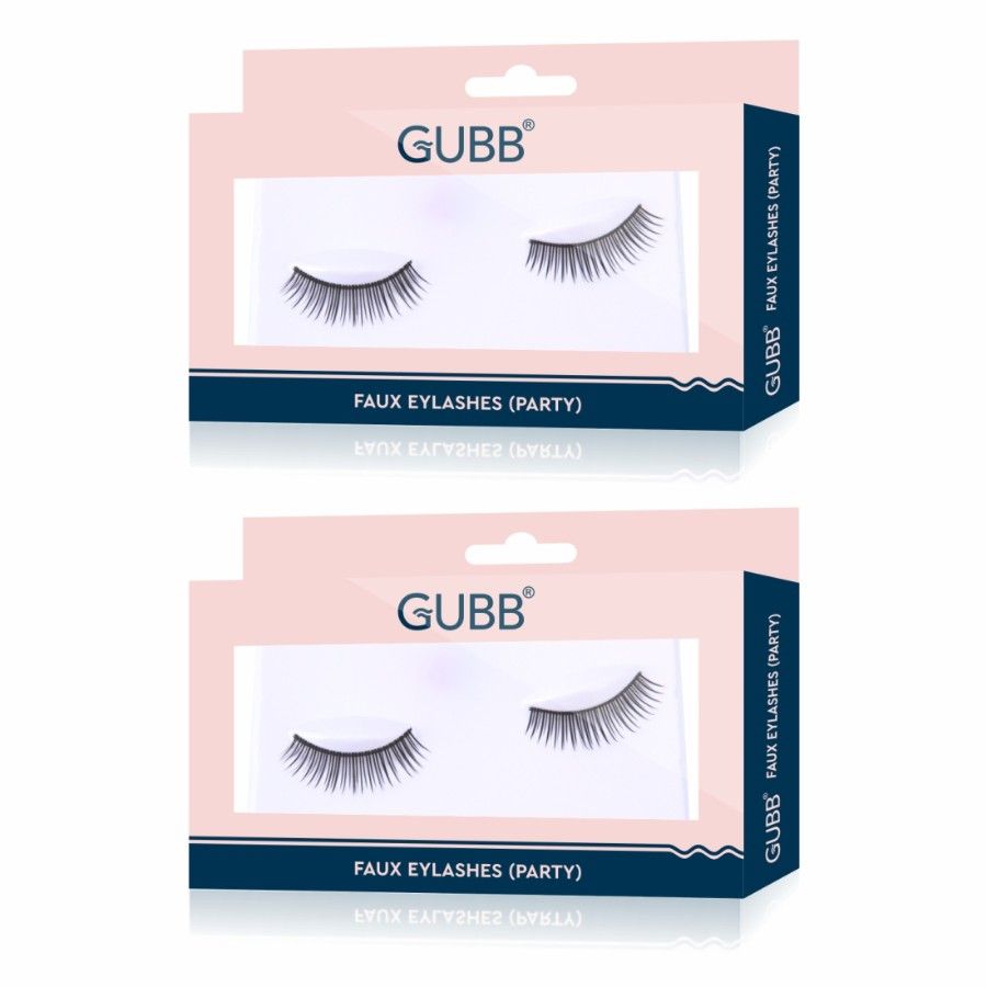 Eyelash Set With Glue, False Eyelashes - Party Style