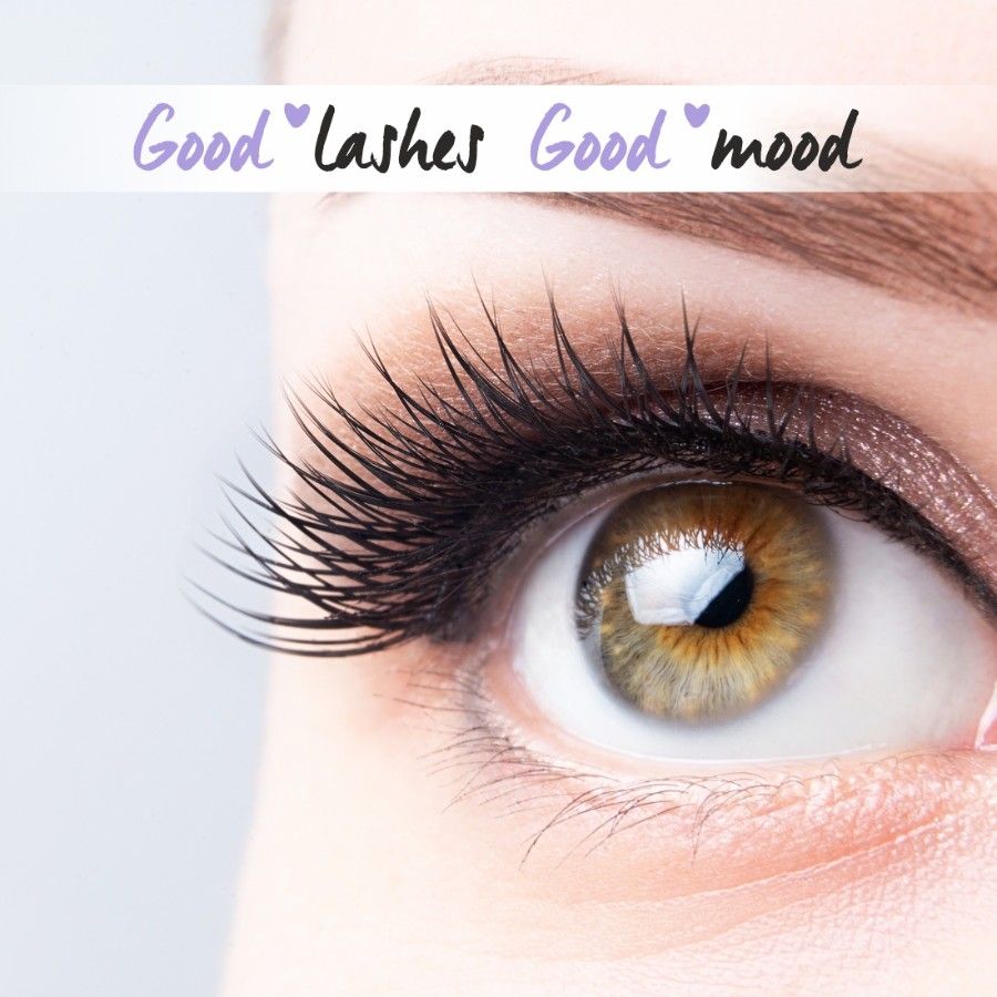 Eyelash Set With Glue, False Eyelashes - Party Style