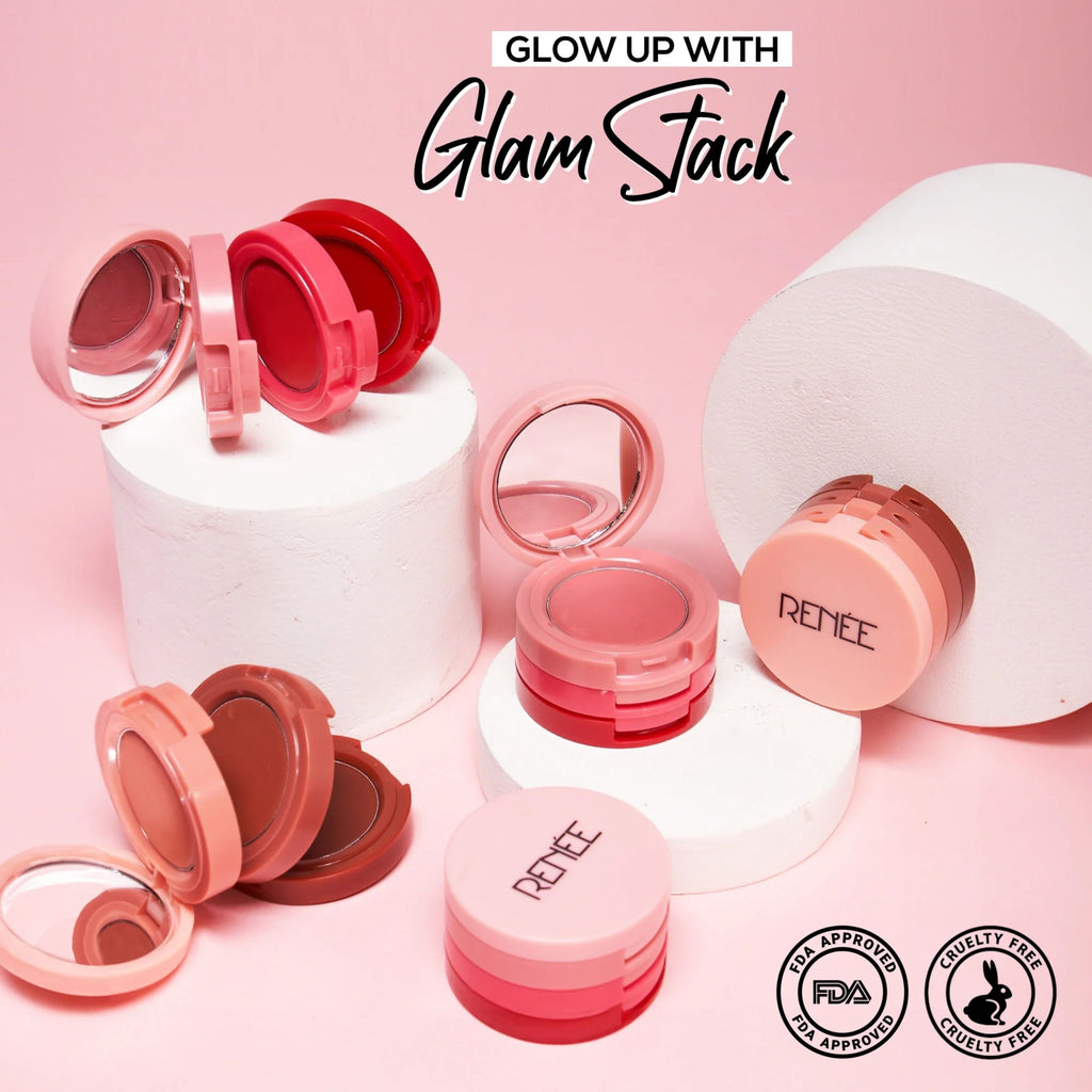 Glam Stack 3 In 1 Lip & Cheek Tint