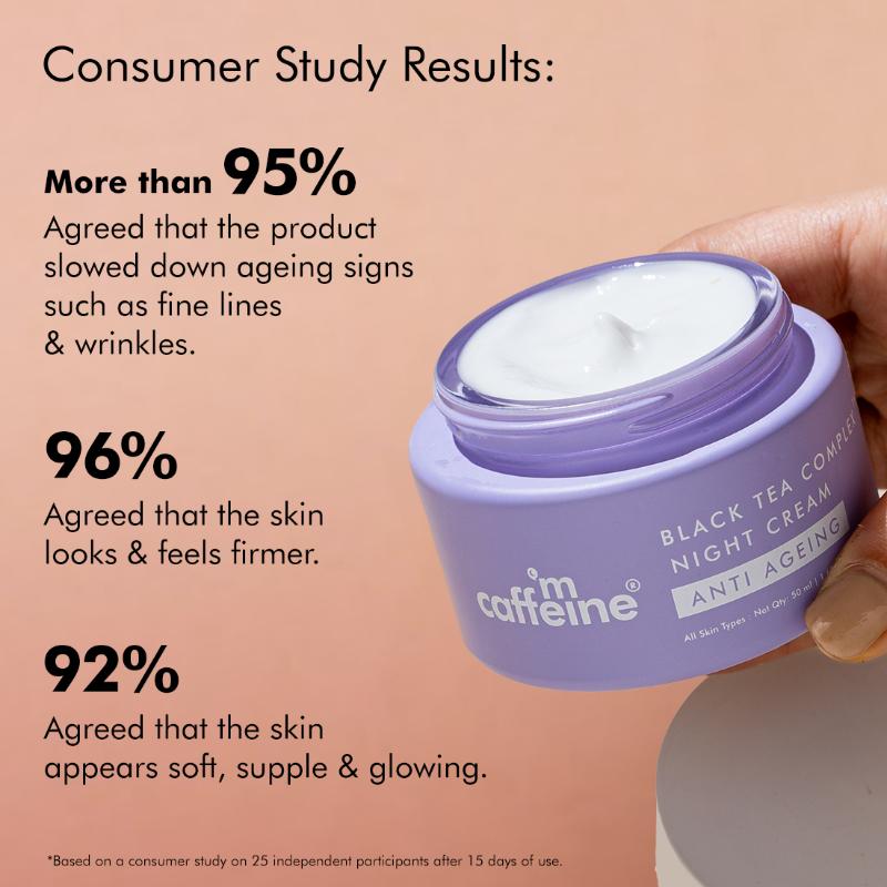 Anti Ageing Night Cream with Black Tea Complex™