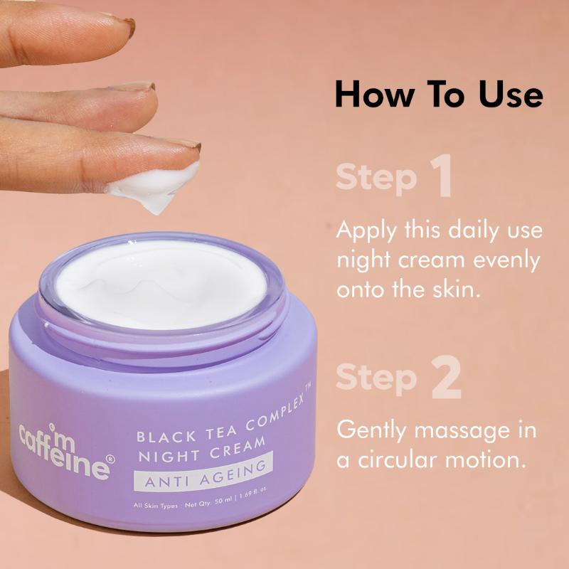 Anti Ageing Night Cream with Black Tea Complex™