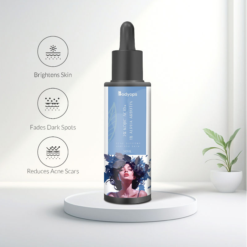 2% Kojic Acid + 1% Alpha Arbutin Face Serum