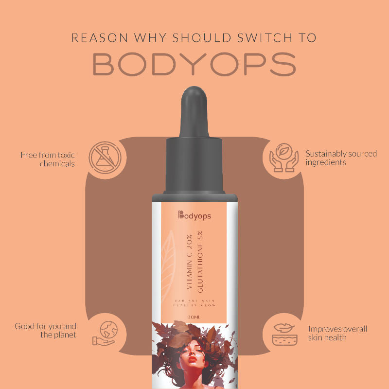 20% Vitamin C + 5% Glutathione Face Serum