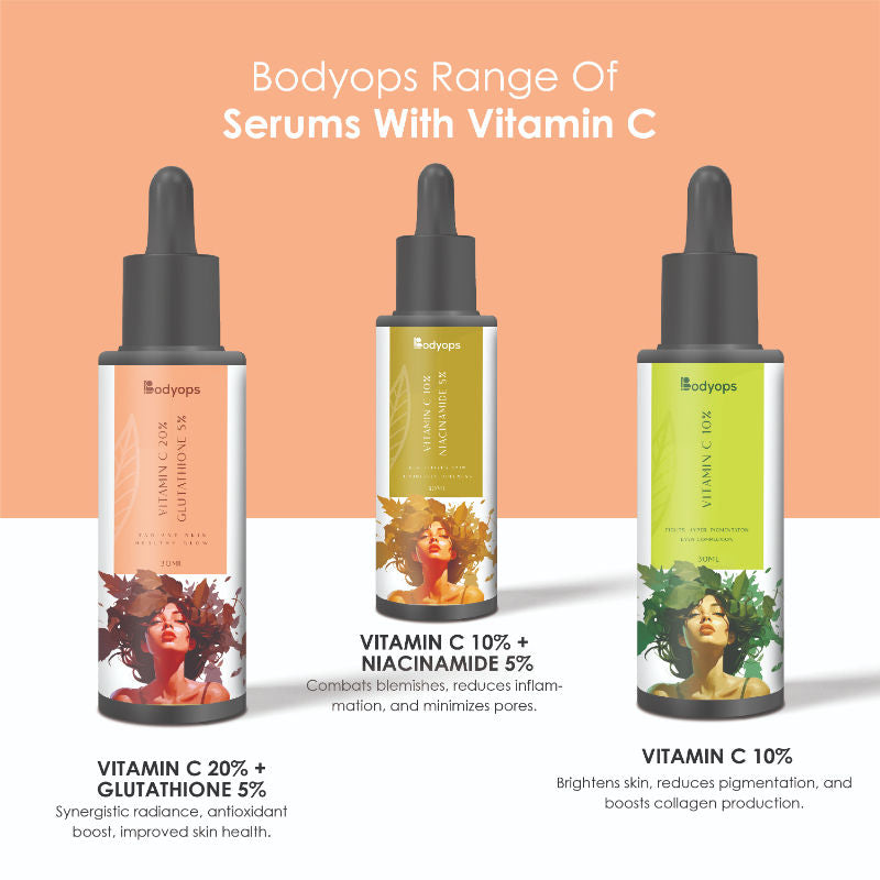 20% Vitamin C + 5% Glutathione Face Serum