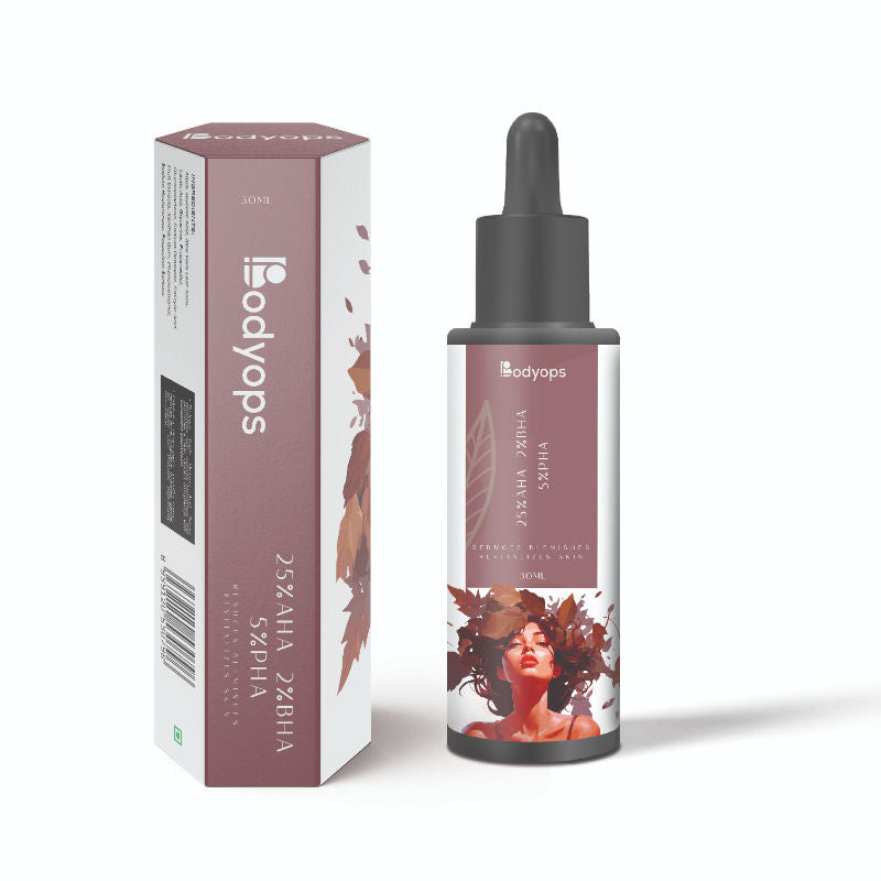25% AHA, 2% BHA and 5% PHA Peeling Solution Face Serum