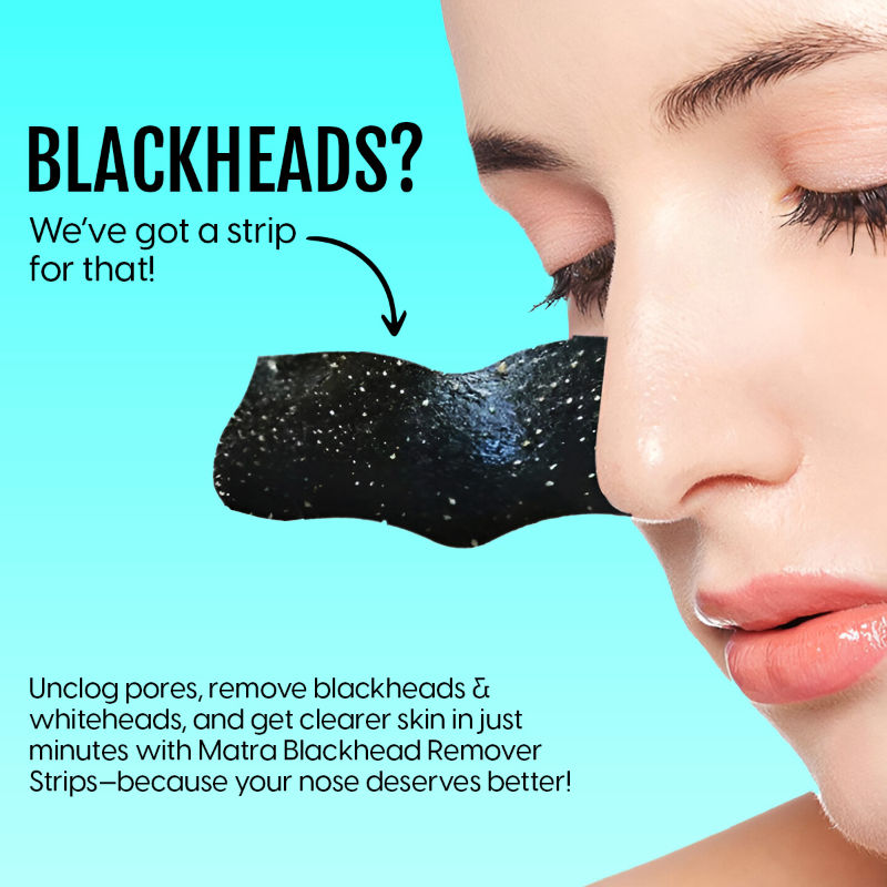 Blackhead Remover Nose Strips - Charcoal Pore Cleansing For Nose, Forehead & Chin