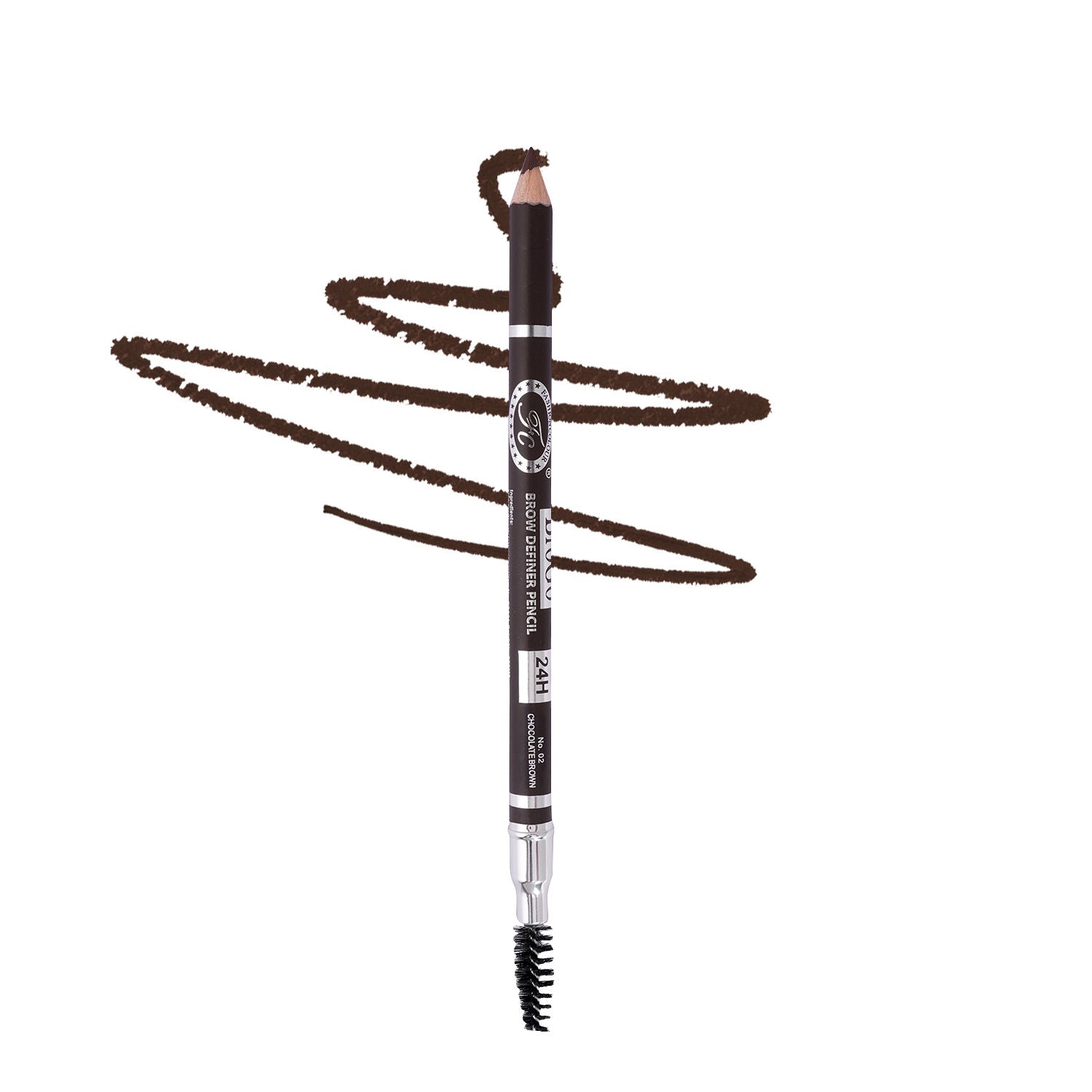 Colour Brow Definer Pencil With Spoolie