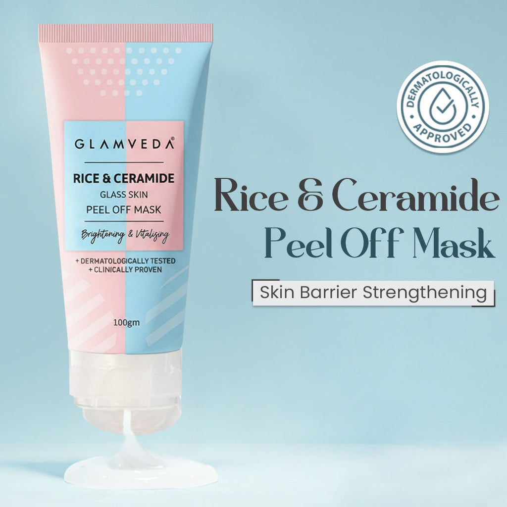 Rice & Ceramide Korean Glass Skin Peel Off Mask