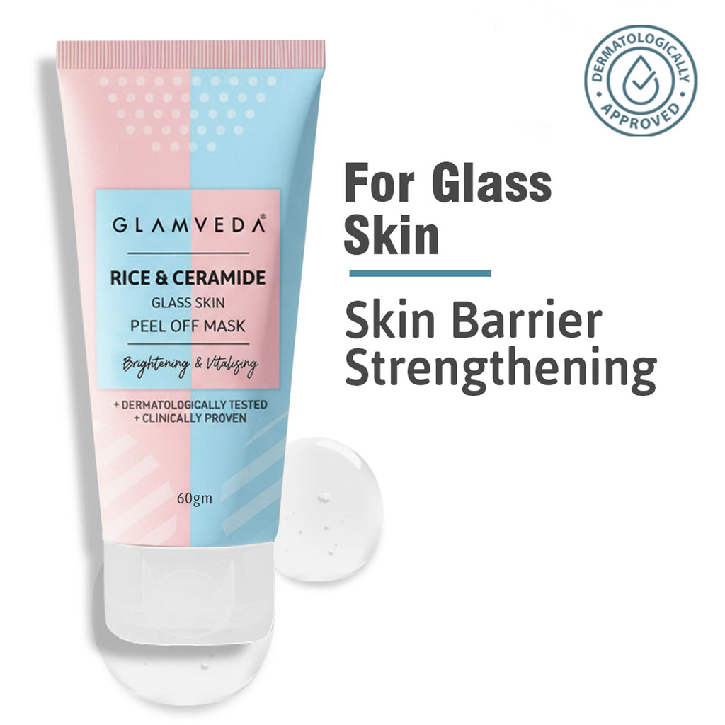 Korean Rice & Ceramide Glass Skin Peel Off Mask
