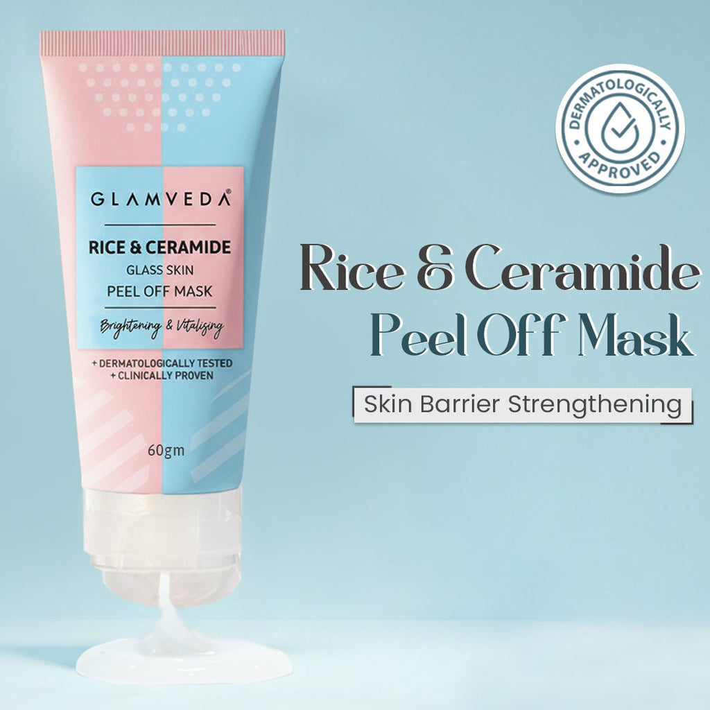 Korean Rice & Ceramide Glass Skin Peel Off Mask