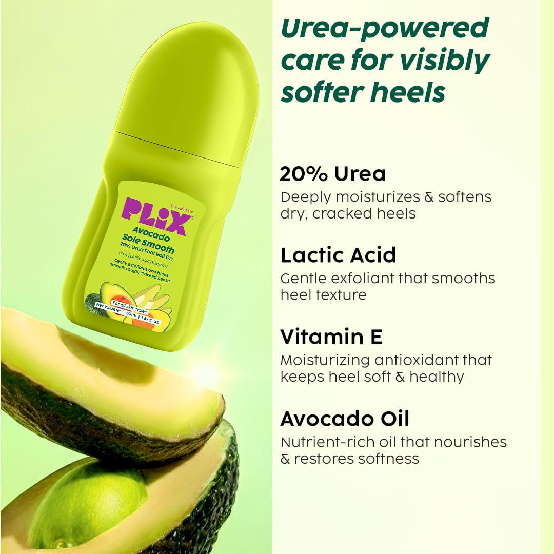 Avocado Sole Smooth Roll-On With 20% Urea