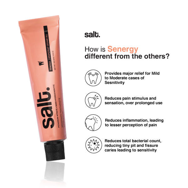 Senergy Sensitivity Toothpaste + Squeezer Key + Eden Toothbrush