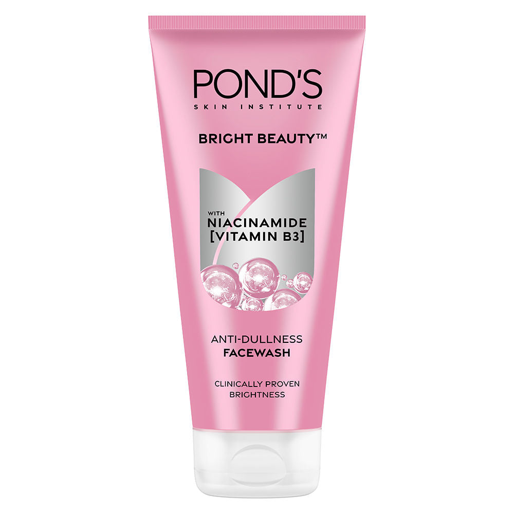 Bright Beauty Facewash with Niacinamide, For Glass Skin-like Shine