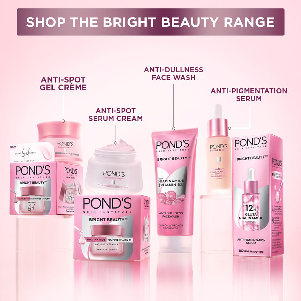 Bright Beauty Facewash with Niacinamide, For Glass Skin-like Shine