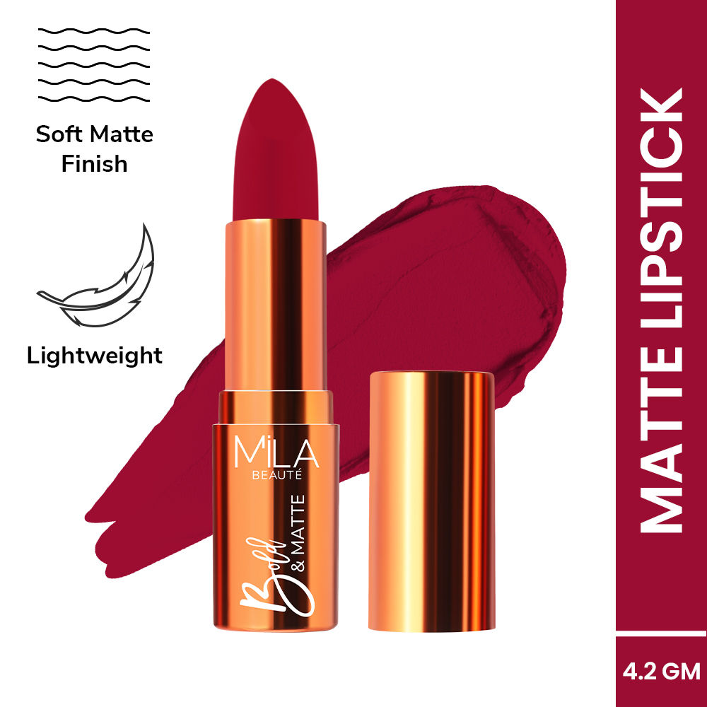 Bold & Matte Long Lasting Highly Pigmented Lipstick - Flaming Kiss