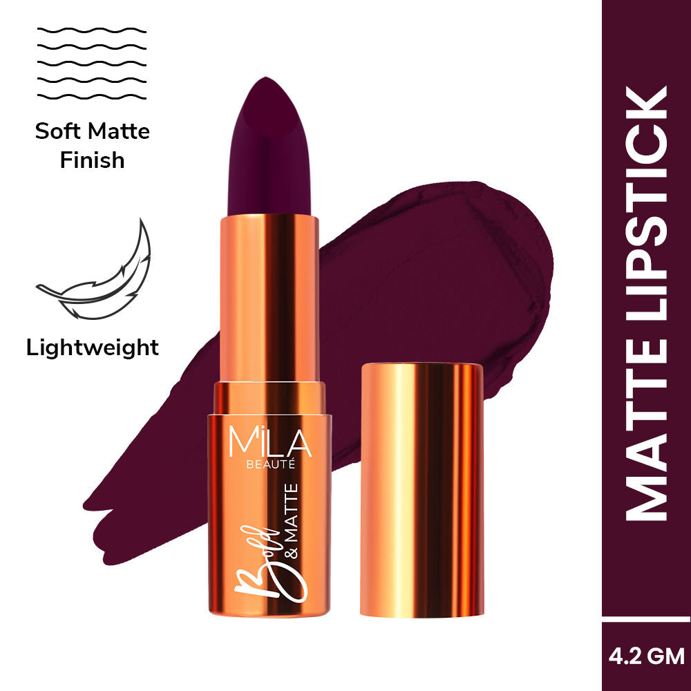 Bold & Matte Long Lasting Highly Pigmented Lipstick - Toxic Love