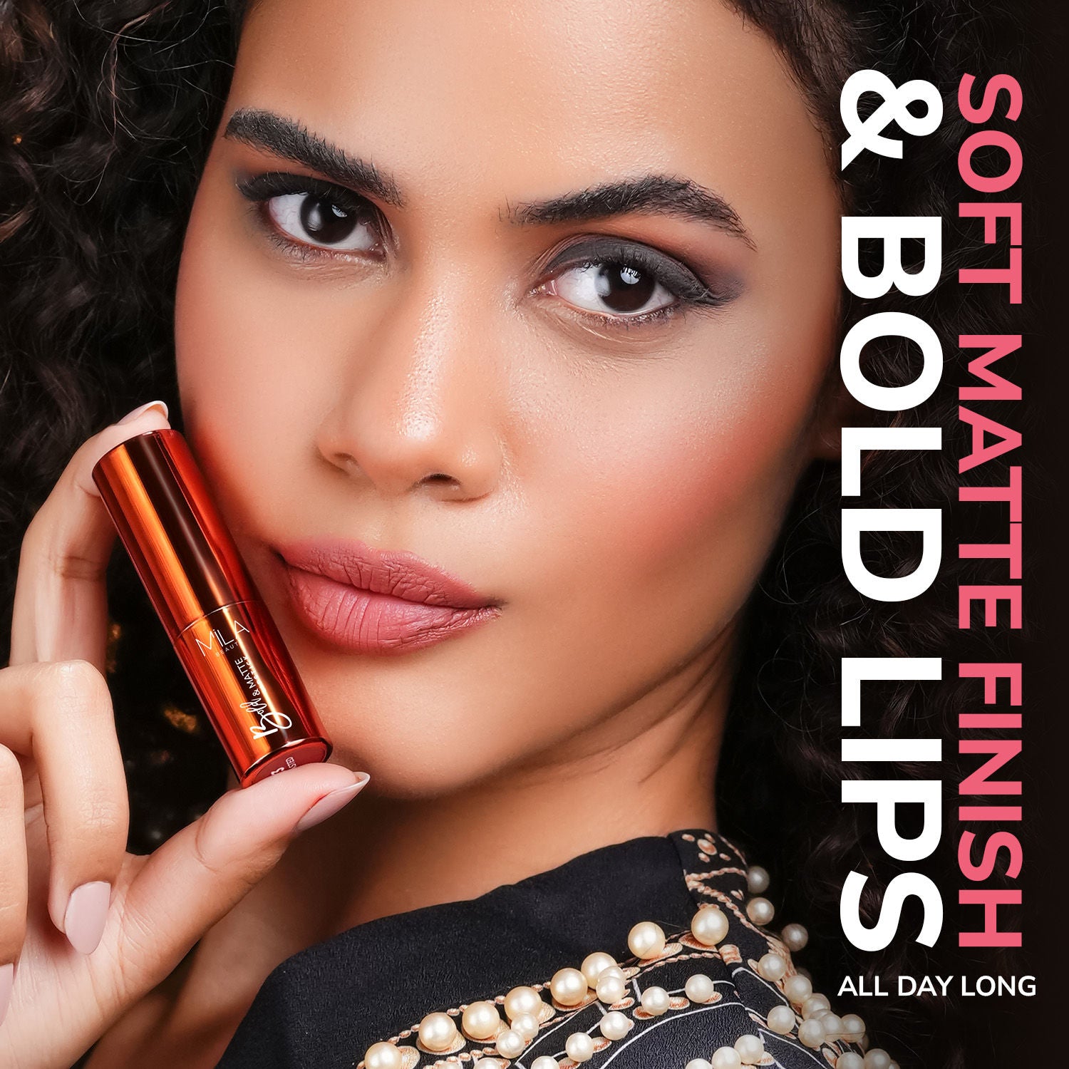 Bold & Matte Long Lasting Highly Pigmented Lipstick