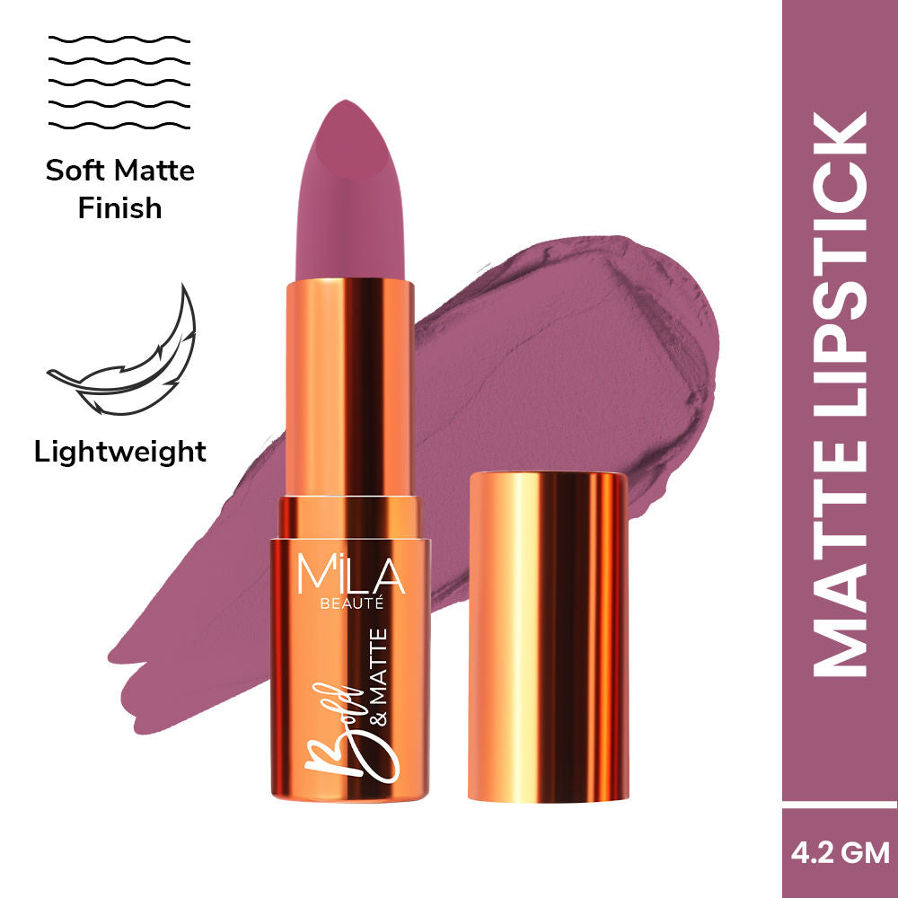 Bold & Matte Long Lasting Highly Pigmented Lipstick - Twisted Bliss