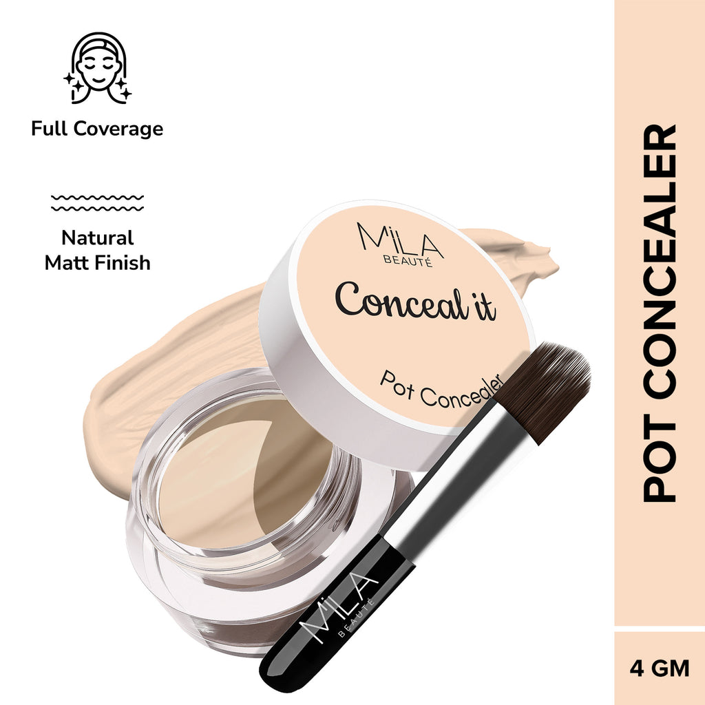 Conceal It Pot Concealer Creamy Matte Finish with SPF 15 - Creamy Beige