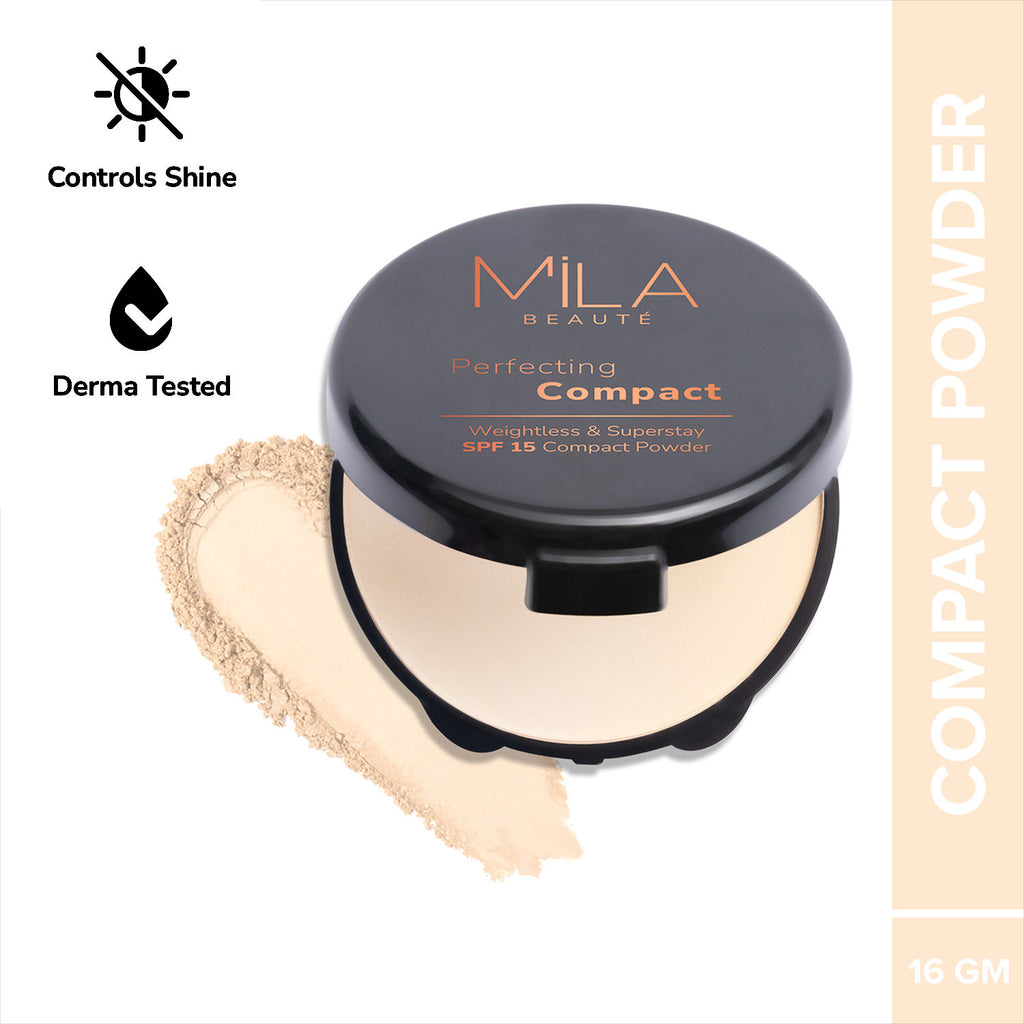Superstay Natural Matte Finish Perfecting Compact Powder with SPF 15 - Classic Ivory