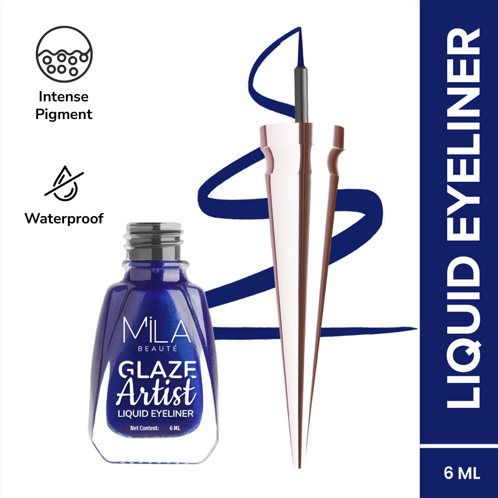 Glaze Artist Waterproof & Smudge Proof Eyeliner
