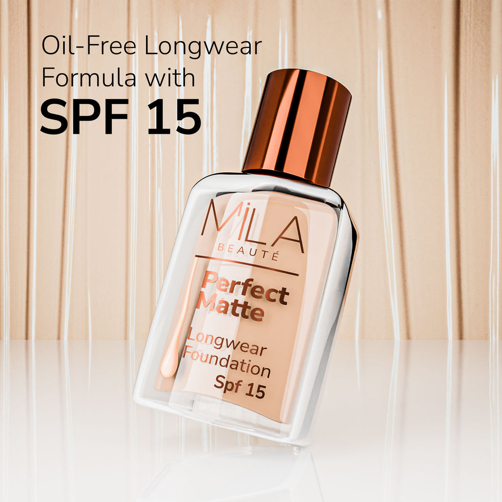 Perfect Matte Longwear Foundation with SPF 15 & Oil Control Formula