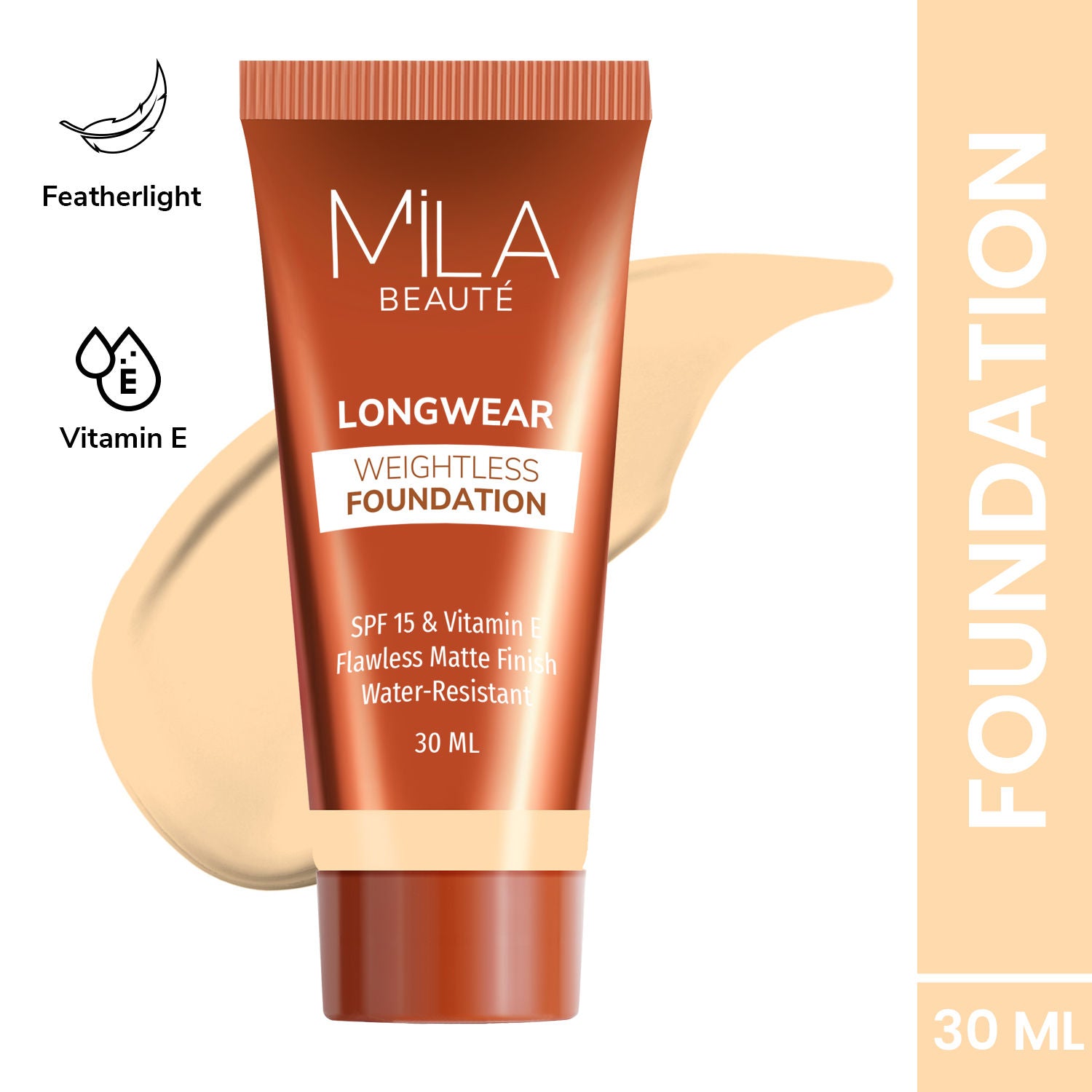 Longwear Weightless Matte Finish Foundation with SPF 15
