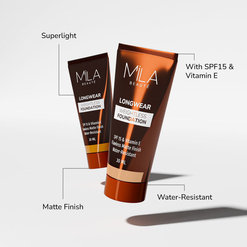 Longwear Weightless Matte Finish Foundation with SPF 15