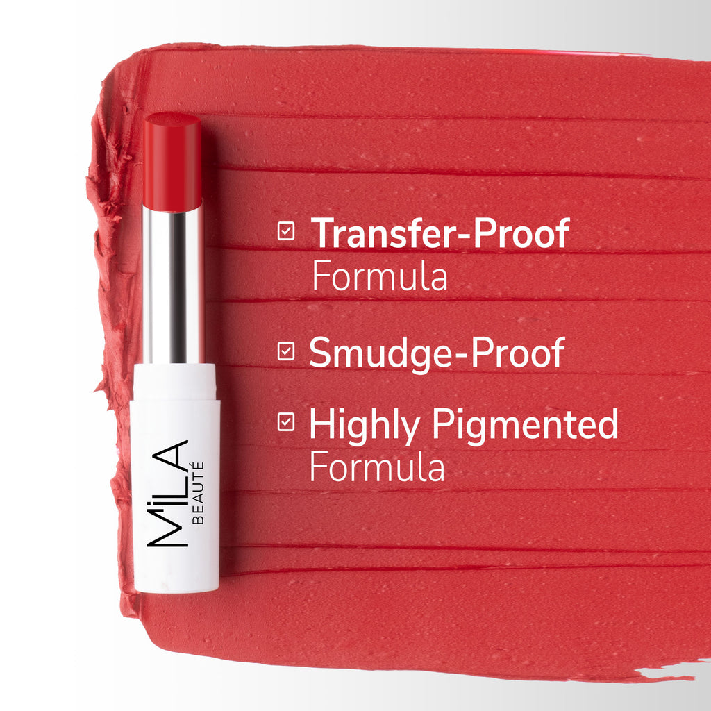 24 Hr Non-Transfer Matte Locked-In Lipstick