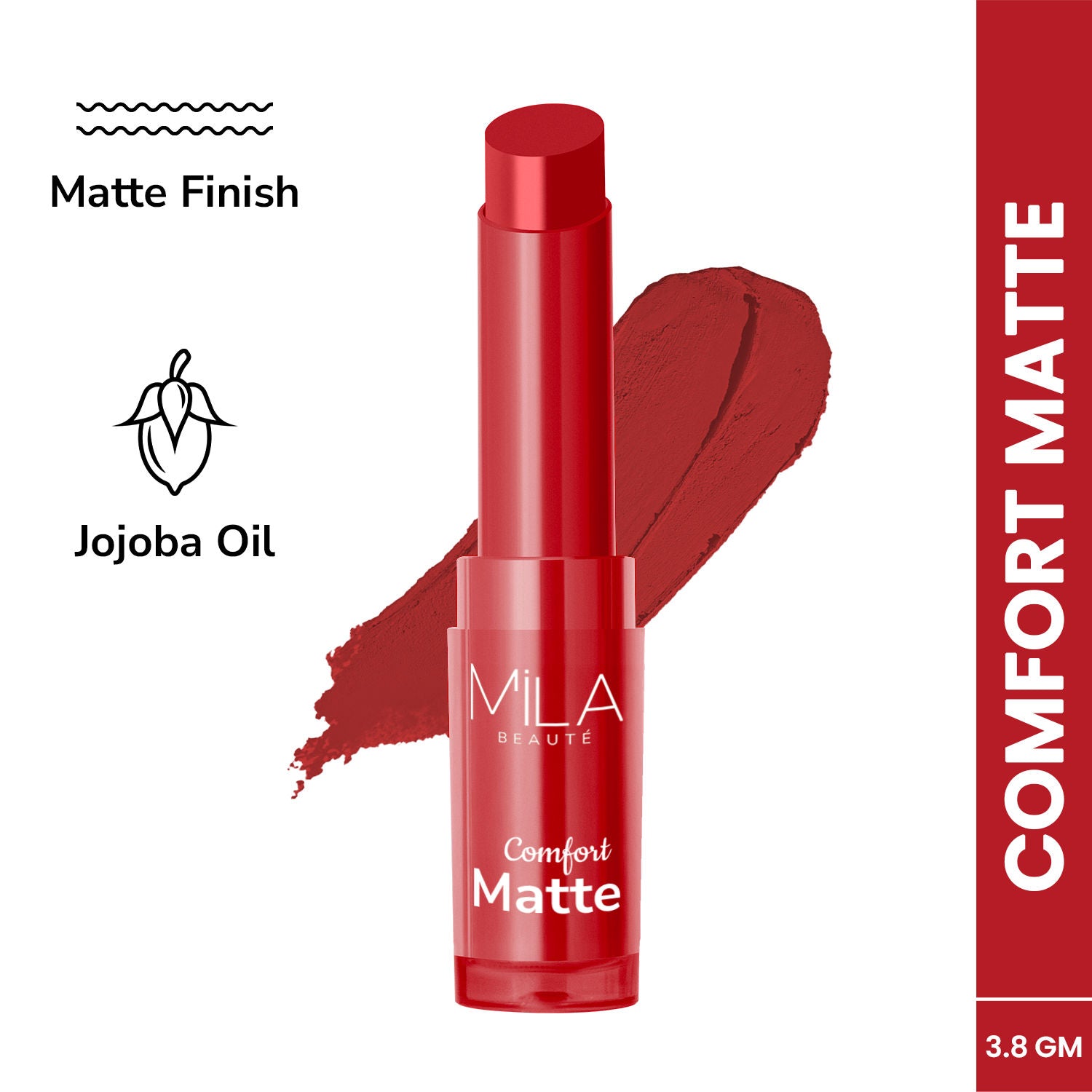 Comfort Matt Lipstick - Mostly Red