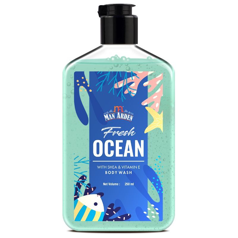 Fresh Ocean Luxury Body Wash Infused With Shea Butter & Vitamin E