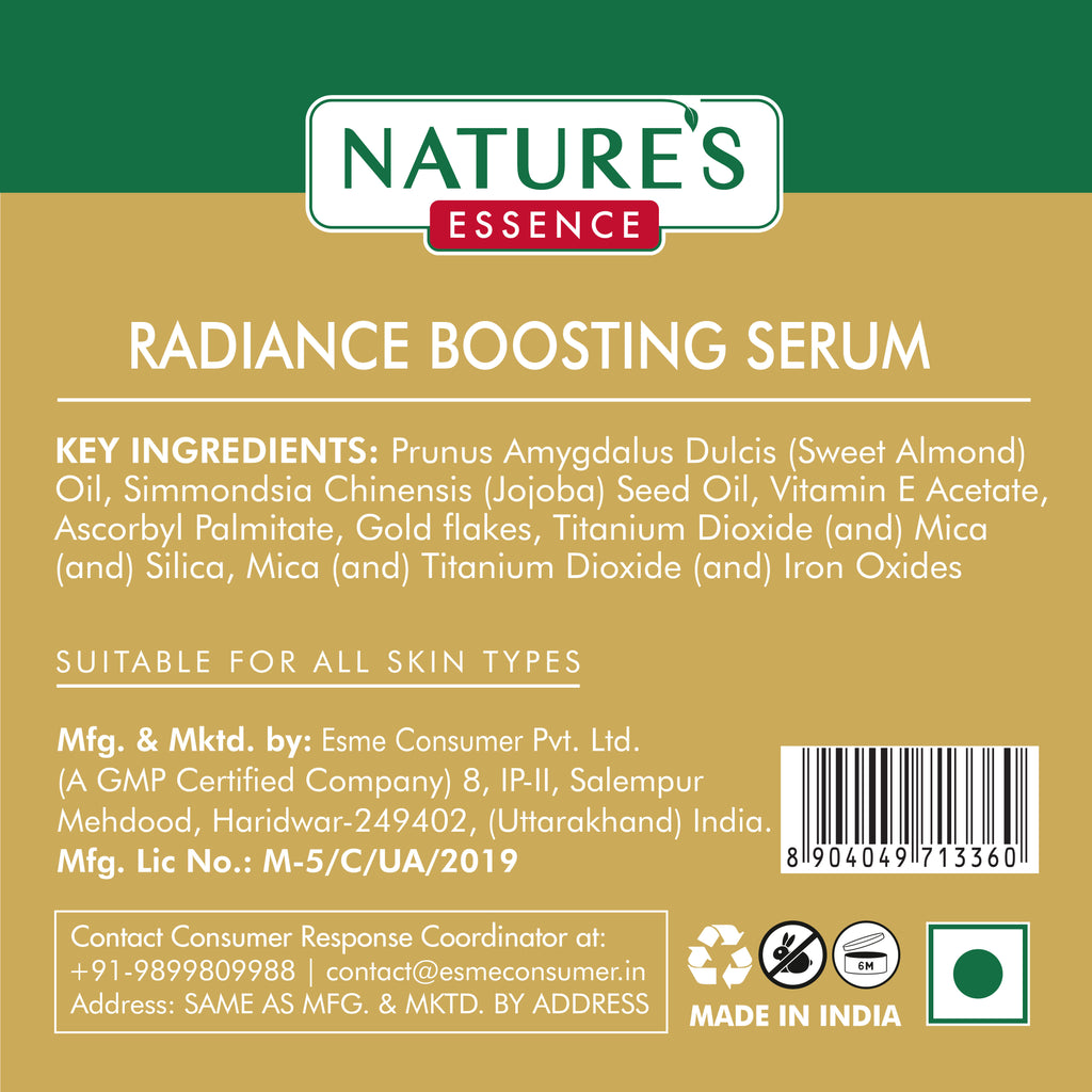Radiance Boosting Serum with 24K Gold