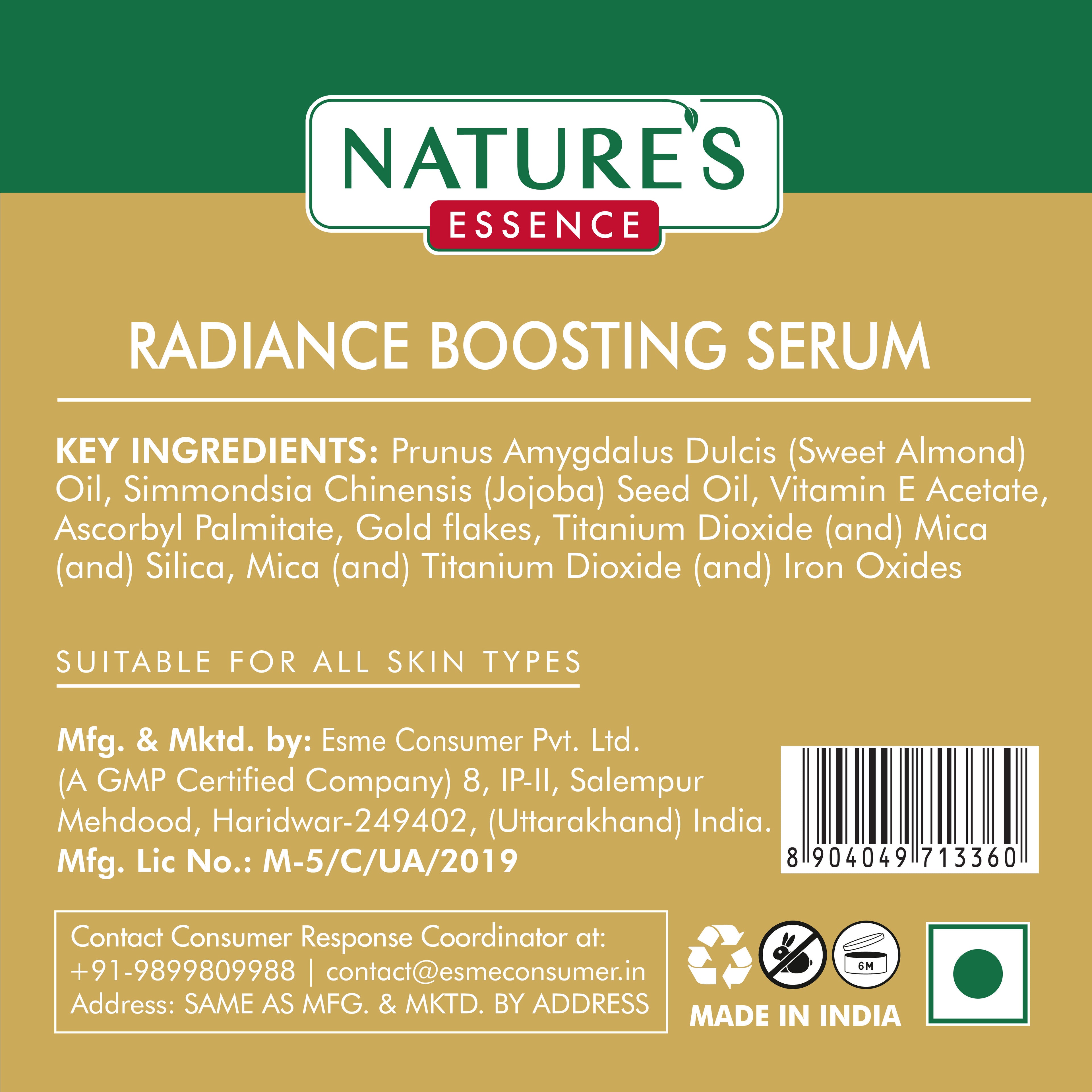 Radiance Boosting Serum with 24K Gold