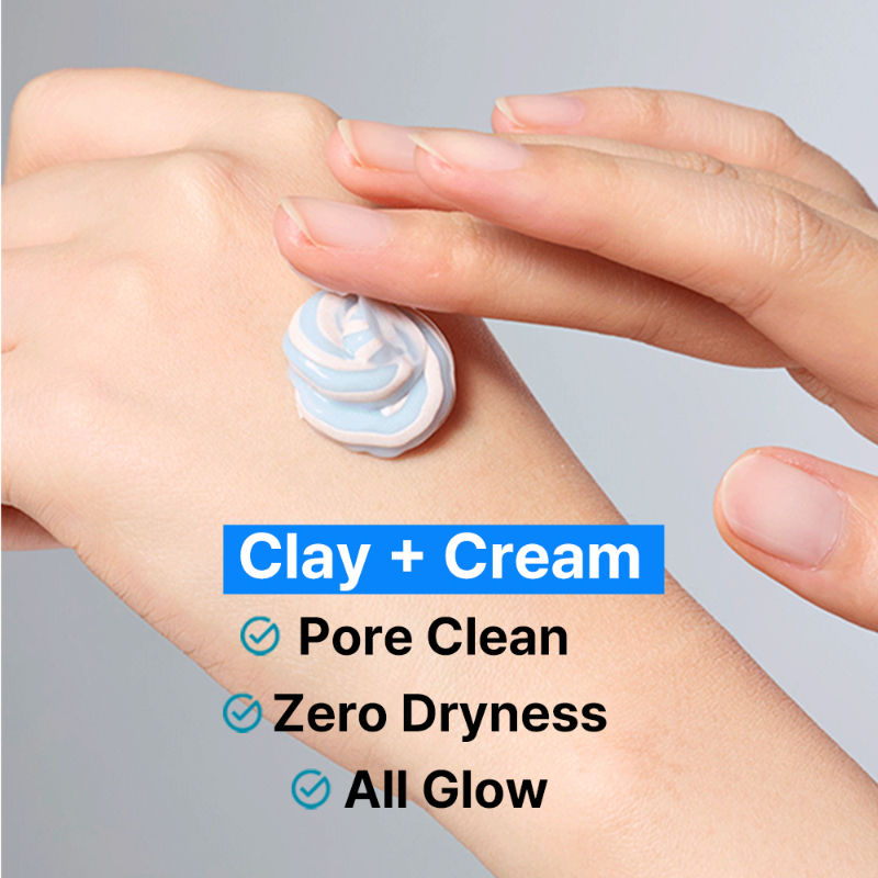 Volcanic Swirl Pore Dual Clay Mask,Daily Pore Care,Hydrating, Oil Control, Glass Skin