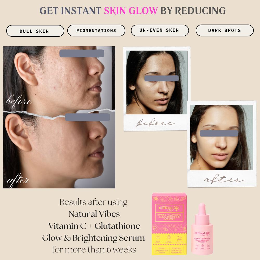 Vitamin C + Glutathione Glow & Brightening Face Serum
