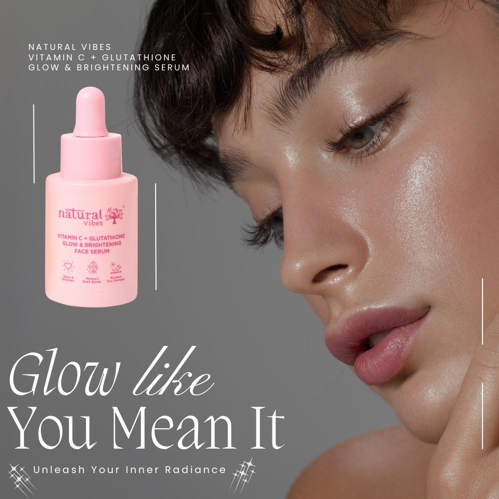 Vitamin C + Glutathione Glow & Brightening Face Serum