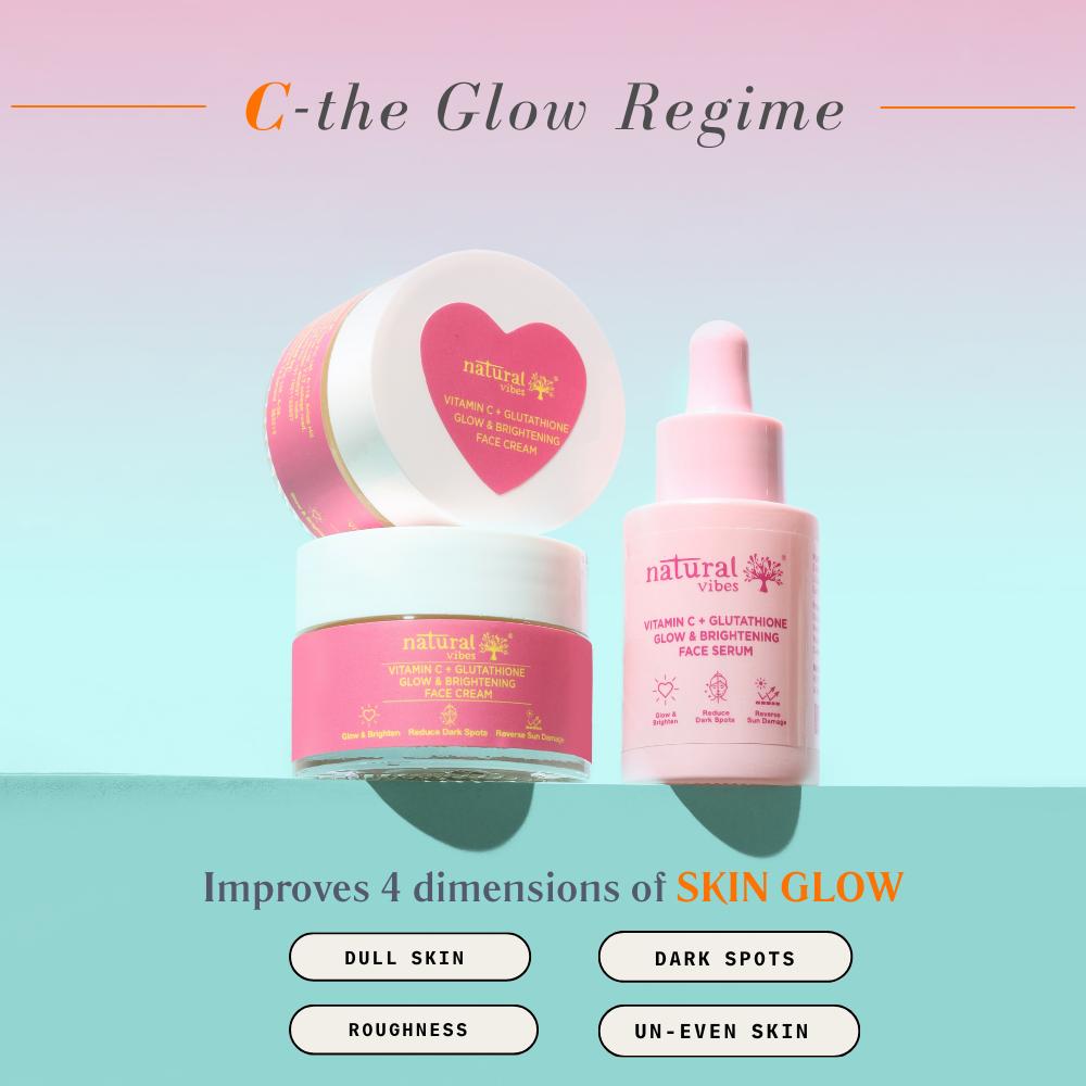 Vitamin C + Glutathione Glow & Brightening Face Serum